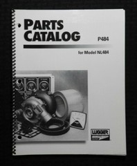 NORTHERN LIGHTS 484 NL484 DIESEL GENERATOR LUGGER PARTS MANUAL CATALOG MINTY