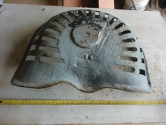Vintage Cast Iron Tractor Seat Unbranded Painted Lot 26-16-20-W