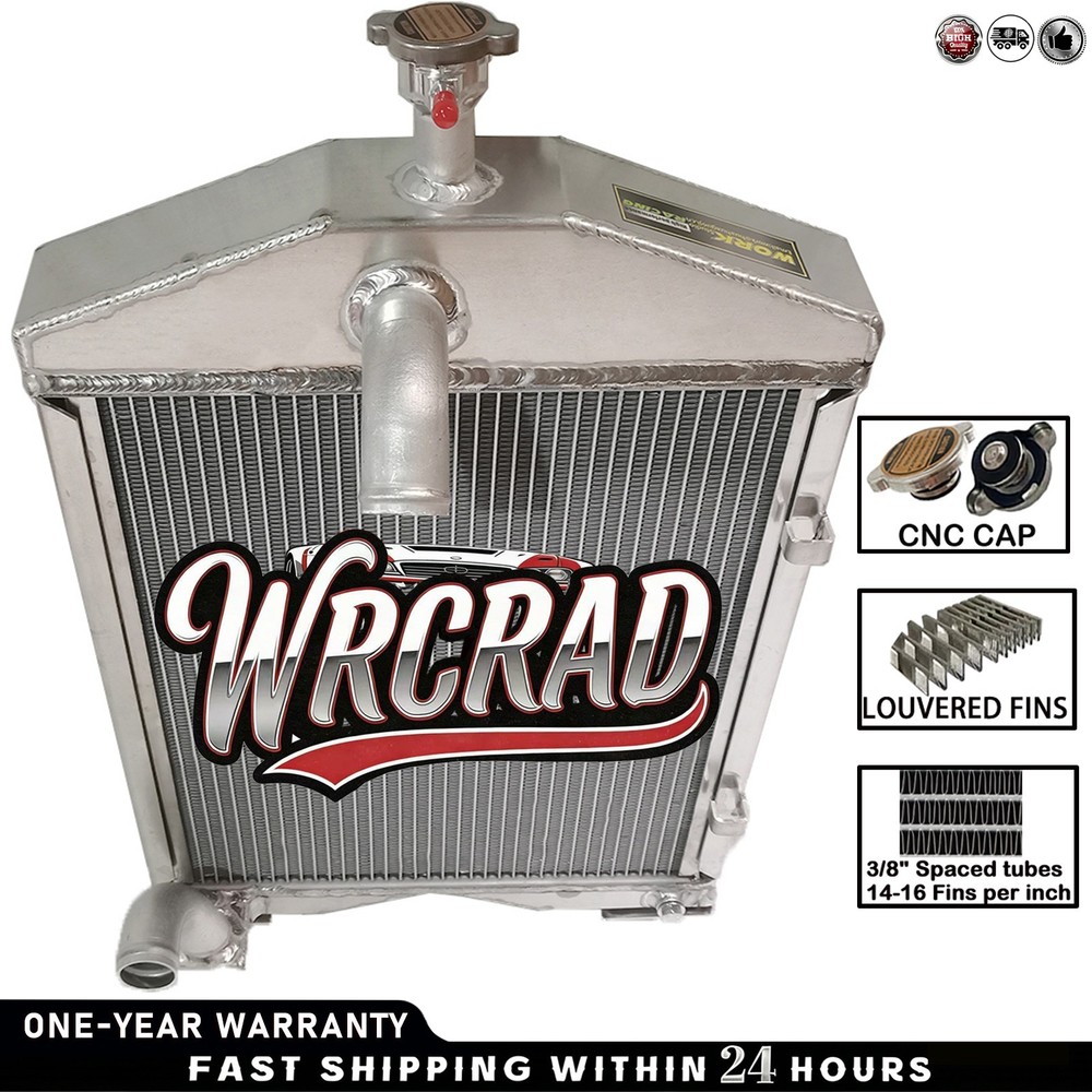 Aluminum Tractors Radiator+Cap for Ford 8N 9N 2N # 86551430 AR2018 8N8005