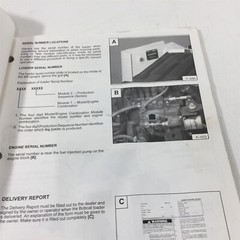 Genuine 1994 Bobcat 763 Operation & Maintenance Manual 6524027