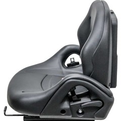 Fits Komatsu Forklift Seat – Fits Various Models – Black Vinyl