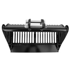 Heavy Equipment Mud Bucket Screen 23.6″ for Mini Excavator 3 Ton 25mm Pin