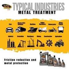 SUPERKOTE 2000 Metal Treatment Lubricant Anti Friction EP 1GAL 4PACK