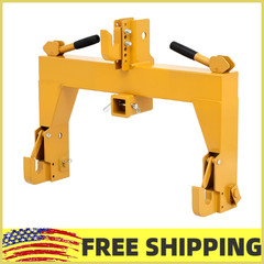 ✨3-Point Quick Hitch 3000 LBS w/2 Receivers Compatible for Category 1 Tractors