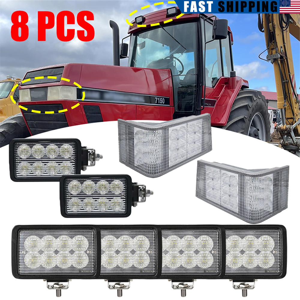 Complete LED Light Upgrade Kit For Case IH 7110,7120,7130,7140,7150 Tractors