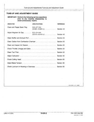 John Deere 2BV, 5E, 2LS, 110G,210G,240G,260G, Trimmer 113 Clipper Service Manual