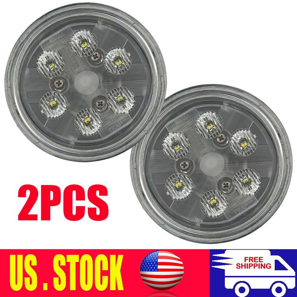 2pcs 30W Par36 LED Work Lights Headlights For John Deere Case IH International