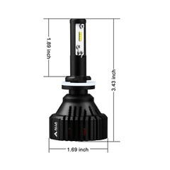 LED Headlight Bulb for Case IH Combine AFX8010 9120 8120 8010,6000K Bright White