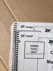 ONE Bobcat Hand Tool Remote Attachment Control Operation & Maintenance Manual