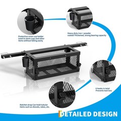 Heavy Duty Tractor Tool Box 23.5”x10”x10” Multi-Function Tractor Accessories