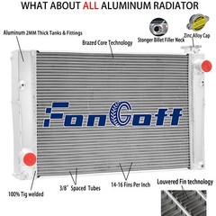 4 Row 70mm Aluminum Radiator for Case New Holland Skidsteer #47946380,47362351