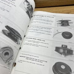 John Deere 210G Trimmer Edger 240G 260G Brush Cutters Operators Manual, OMM95191
