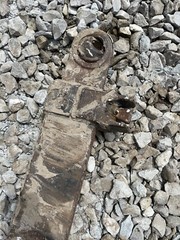 Allis Chalmers 6060 6070 6080 L.H Lower Lift Arm Tag #1576