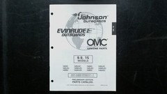 Johnson Evinrude 9.9 15 Outboards Parts Catalog 1987 OMC Genuine