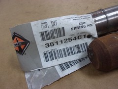 International Navistar Truck 3511254C1 Front Suspension Shackle Leaf Spring Pin