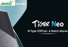 JINKO TIGER NEO 625W BI FACIAL SOLAR PANELJKM625-650N-78H – 36 Units on a pallet