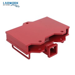 Forklift Trailer Hitch Receiver Attachment 2In 6500LBS for Dual Pallet Forks