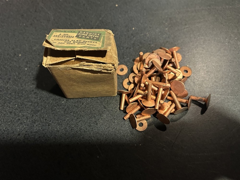 John Deere Original Equipment # HZ7144H – RIVET 4OZ.