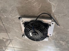 AGT Radiator Plus Hydraulic Oil Cooler Fan For H12/QH12Mini Excavator Attachment