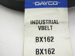 Dayco BX162 Industrial Cogged Accessory Drive V-Belt – 0.66″ X 165″