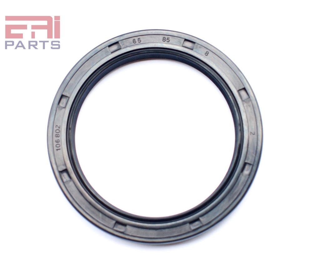 EAI Metric Oil Shaft Seal 65X85X8mm Dust Grease Seal TC Double Lip w/ Spring