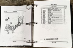 IH Dresser TD8G 125G Crawler Tractor Service Parts Manual Set 9501-Up Book D240T