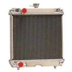 Fongoff 2-Row Aluminum Radiator For Kubota F2260 F2560 B2710HSD B2410HSD Models