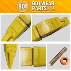 119-3204 CAT Style J200 Backhoe Bucket Shank & 1U3202TL Bucket Teeth w/ Pins -10