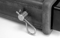 5/8 Inches Diameter Stainless Steel Trailer Hitch Pin Keeper Grip Clip Kit Fi…