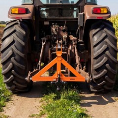 VEVOR 3 Point Trailer Hitch 2″ Receiver Tow Drawbar Category 1 Tractor 3 Balls