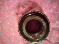 John Deere Bearing. NOS. 1 1/8″ inside diameter. 2 1/4″ outside diameter.