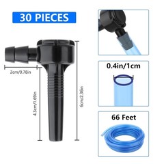 Maple Syrup Tapping Kit – 30 Taps, 66 Ft Tubing, Perfect for Beginners & Experts