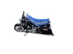 THIGHBRUSH® – AZUL – Water Repellent Motorcycle Cover and Sunshade