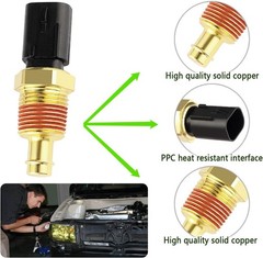 Coolant Temperature Sensor, Standard Coolant Temp Sensor Compatible with Durango