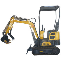 Agrotk QH12 Mini Excavator Briggs & Stratton Gas Engine Crawler Hydraulic Digger