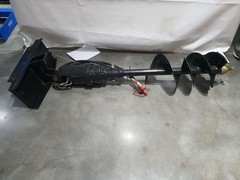 AGT 12inch Hydraulic Auger Mini Skid Steer Attachments for Micro Loader NEW