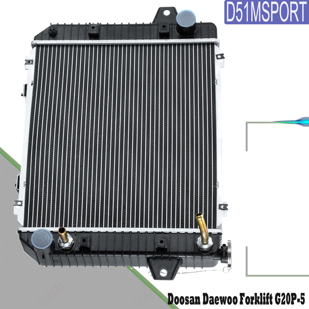 For 2012+ Doosan Daewoo Forklift G20P-5 GM 3.0L LP 17 1/4″ x 18 13/16″ Radiator