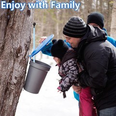 Maple Syrup Tapping Kit – 30 Taps, 66 Ft Tubing, Perfect for Beginners & Experts