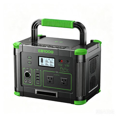 1000W 999Wh Portable Power Station Solar Charger Generator for Back Up Travel