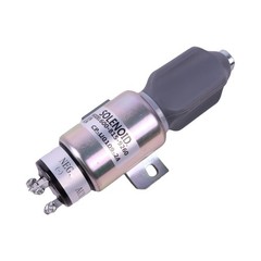 24V Fuel Shutoff Solenoid 600-815-9260 600-815-9261 For Komatsu PC128US PC138US