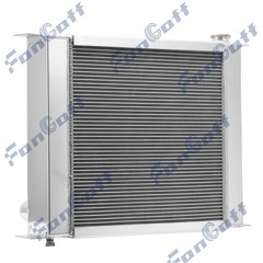 4ROW Aluminum Radiator For International Case IH 40XT Skid Steer Loader 386918A2