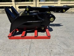 Excavator Grapple Group 40in width, 2 x 90mm Pins, CB Linkage