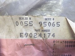 9024174 Euclid RING GM TEREX E9024174