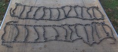 4 Link Ice V Bar Tire Chains 11.00-20 12-22.5 11.50-20 295/80R22.5 315/75R22.5