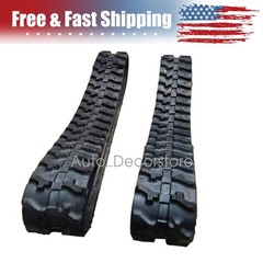 Two Pcs 180*72*37 Size Rubber Track for Mini Excavator AGT H12/ H12/ DM12-C/ H15