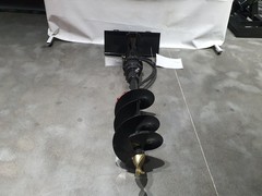 AGT 12inch Hydraulic Auger Mini Skid Steer Attachments for Micro Loader NEW