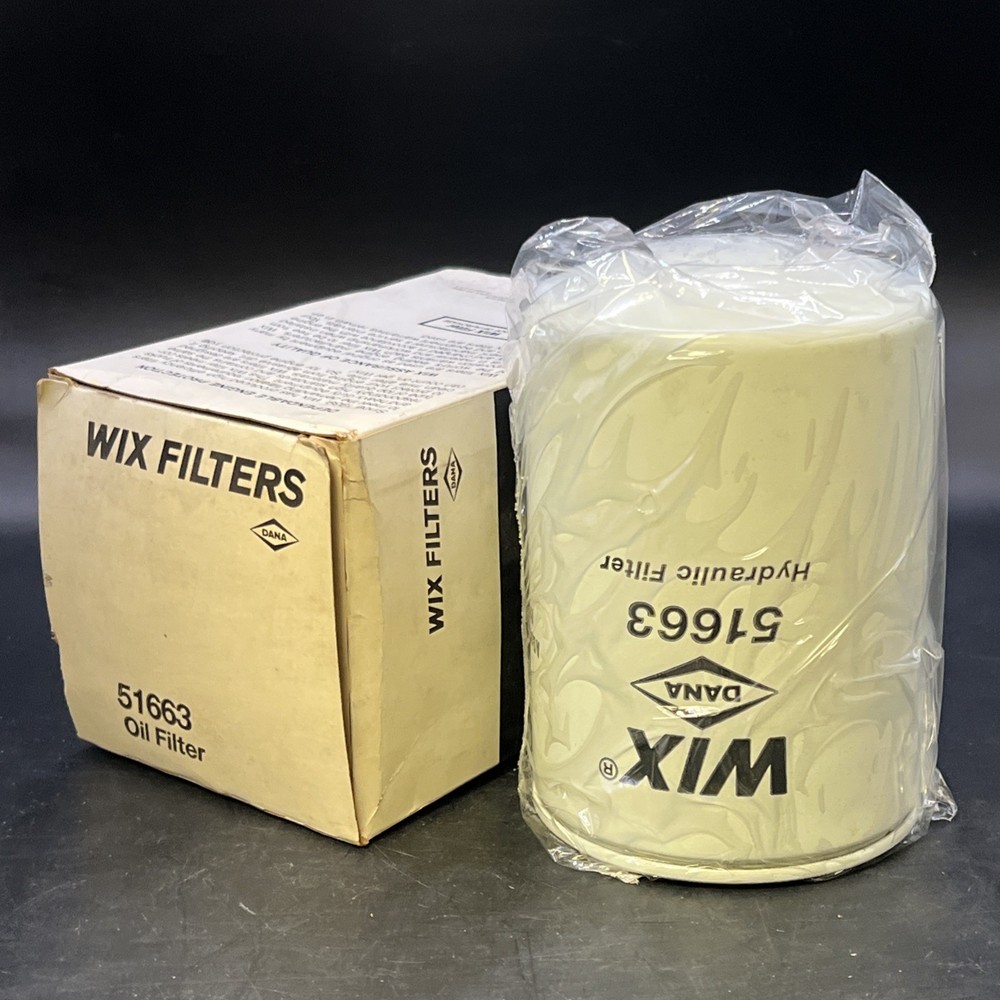 WIX 51663~10 Micron Hydraulic Fluid Filter For Heavy Duty Hydraulic Machines