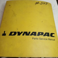 Dynapac CC42A Compactor Parts Catalog & Shop Service Repair Manual