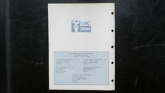 OMC 70 75 Models Parts Catalog 392979 1982 Outboard Marine Manual