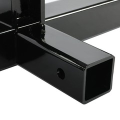 3 Point 2″ Receiver Hitch Drawbar For CAT 1 Tractor W/Suitcase Weight Brackets